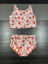 Load image into Gallery viewer, Boho Floral Reversible Swimsuit