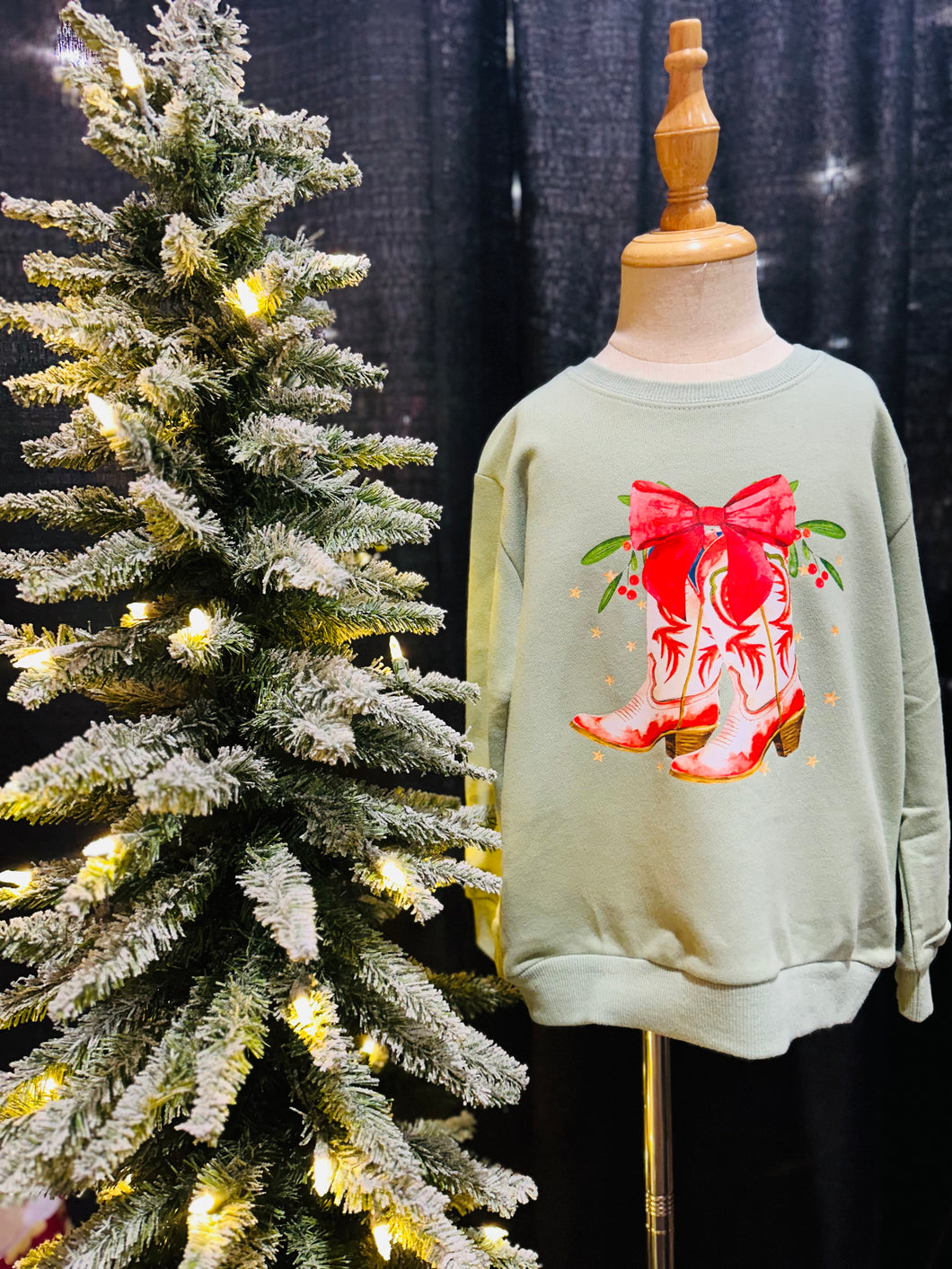 Western Christmas Sweatshirt