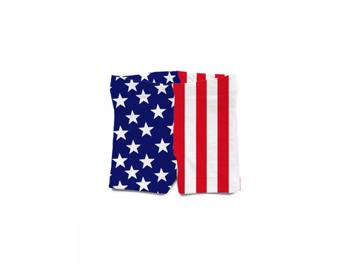 Stars and Stripes Biker Shorts