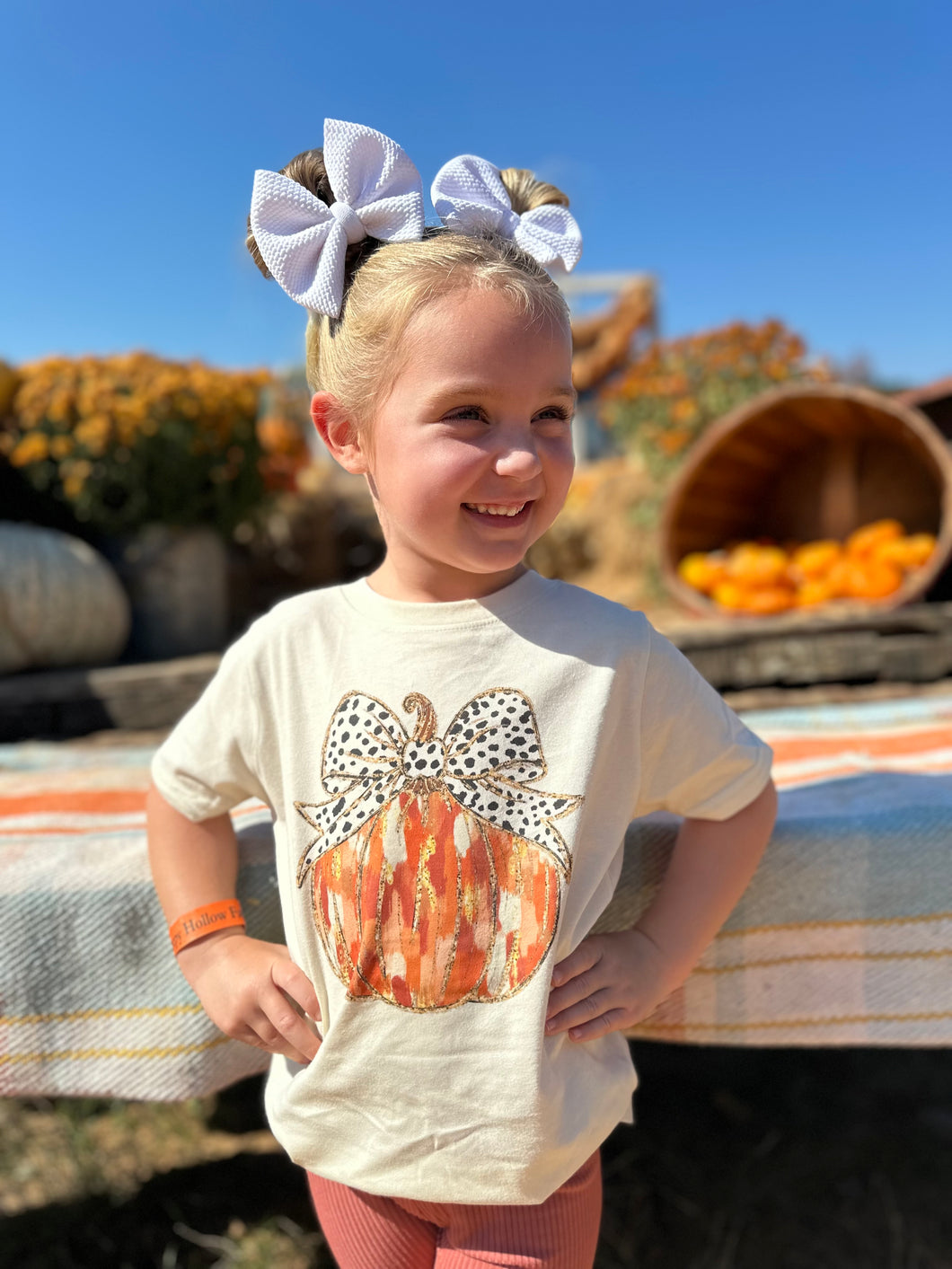 Glitter Pumpkin Tshirt