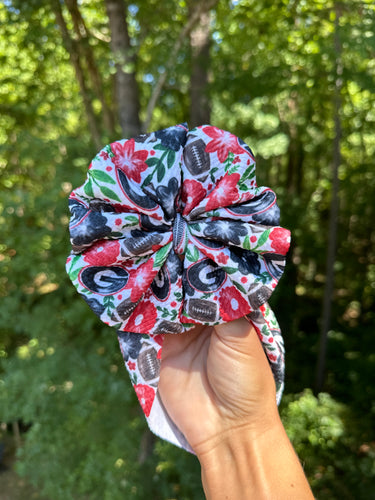 Georgia Floral Bow