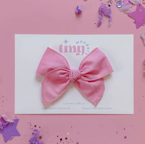 Pink Sailor Bow