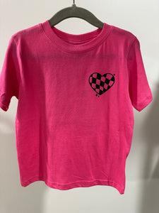 Mamas Expensive Little Bestie Tshirt- Hot Pink