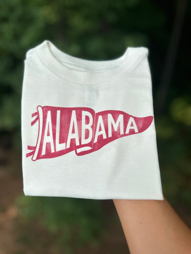 Alabama Pennant Flag Tshirt