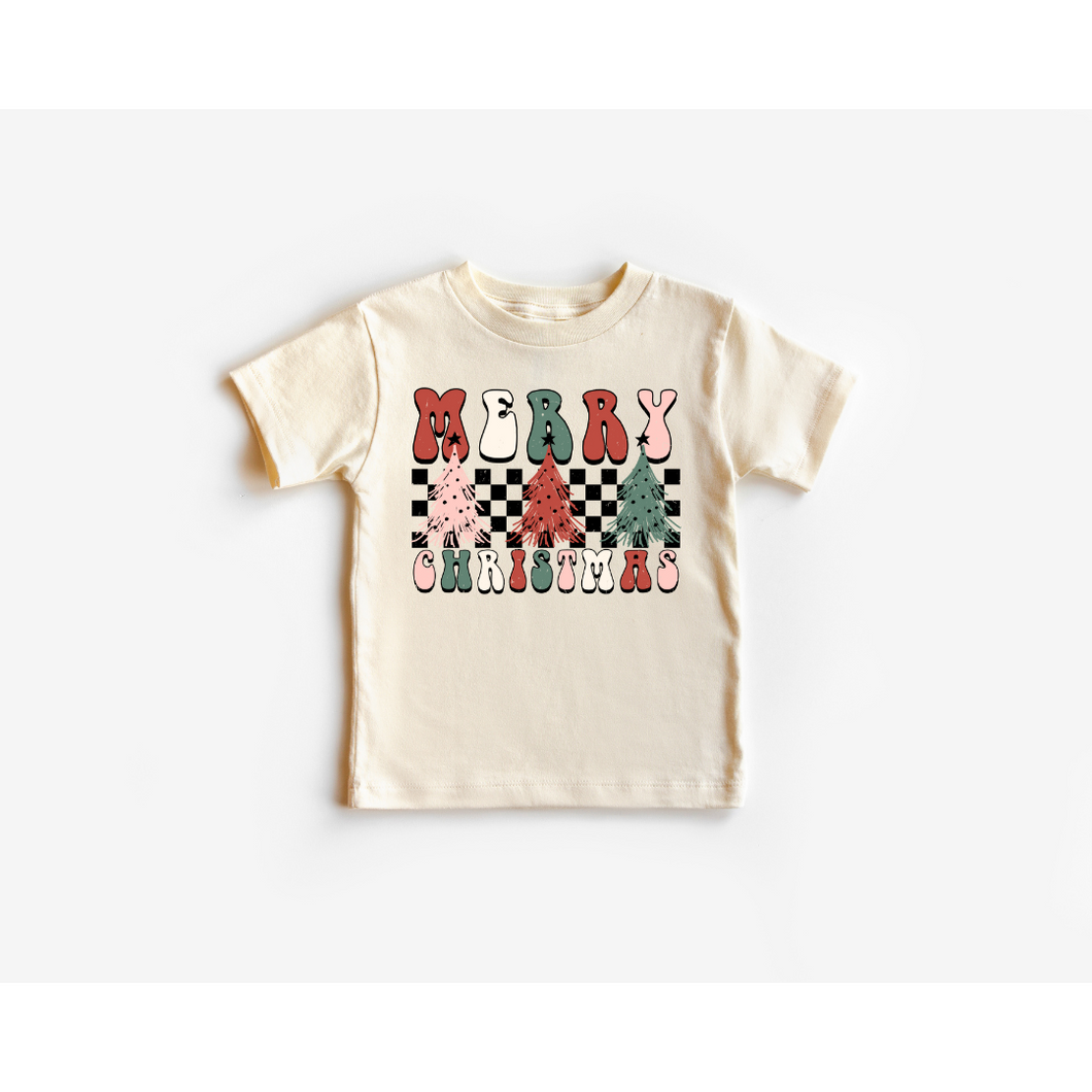 Retro Merry Christmas Tee