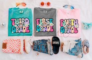 Retro Grade Level Tshirt- Kids