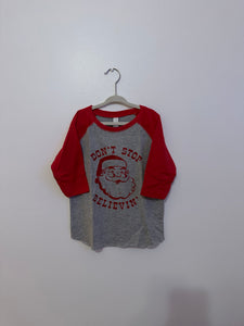 Dont Stop Believin Raglan