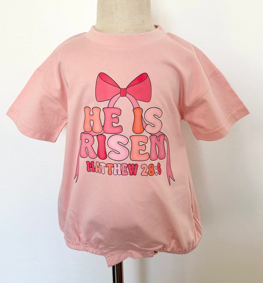 He is Risen Bubble- Peach