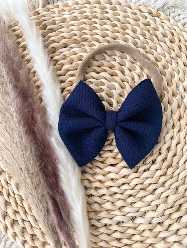 Navy Bow