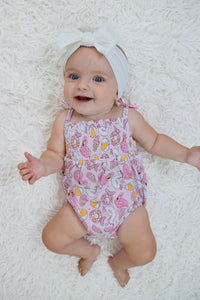 Girls Just Wanna Have Sun Bubble Romper