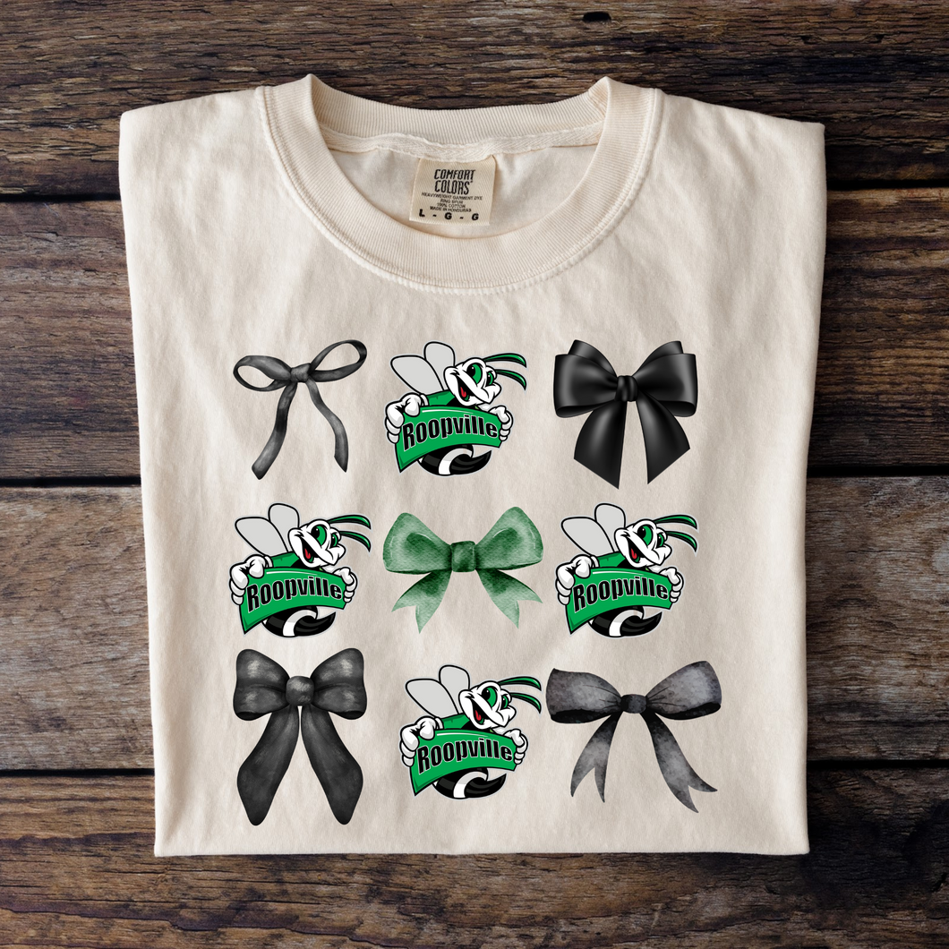 Hornets Coquette Bow Tshirt- Adult