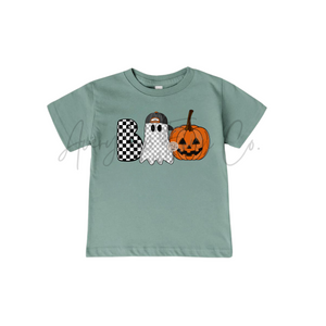 Checkered Boo Tshirt